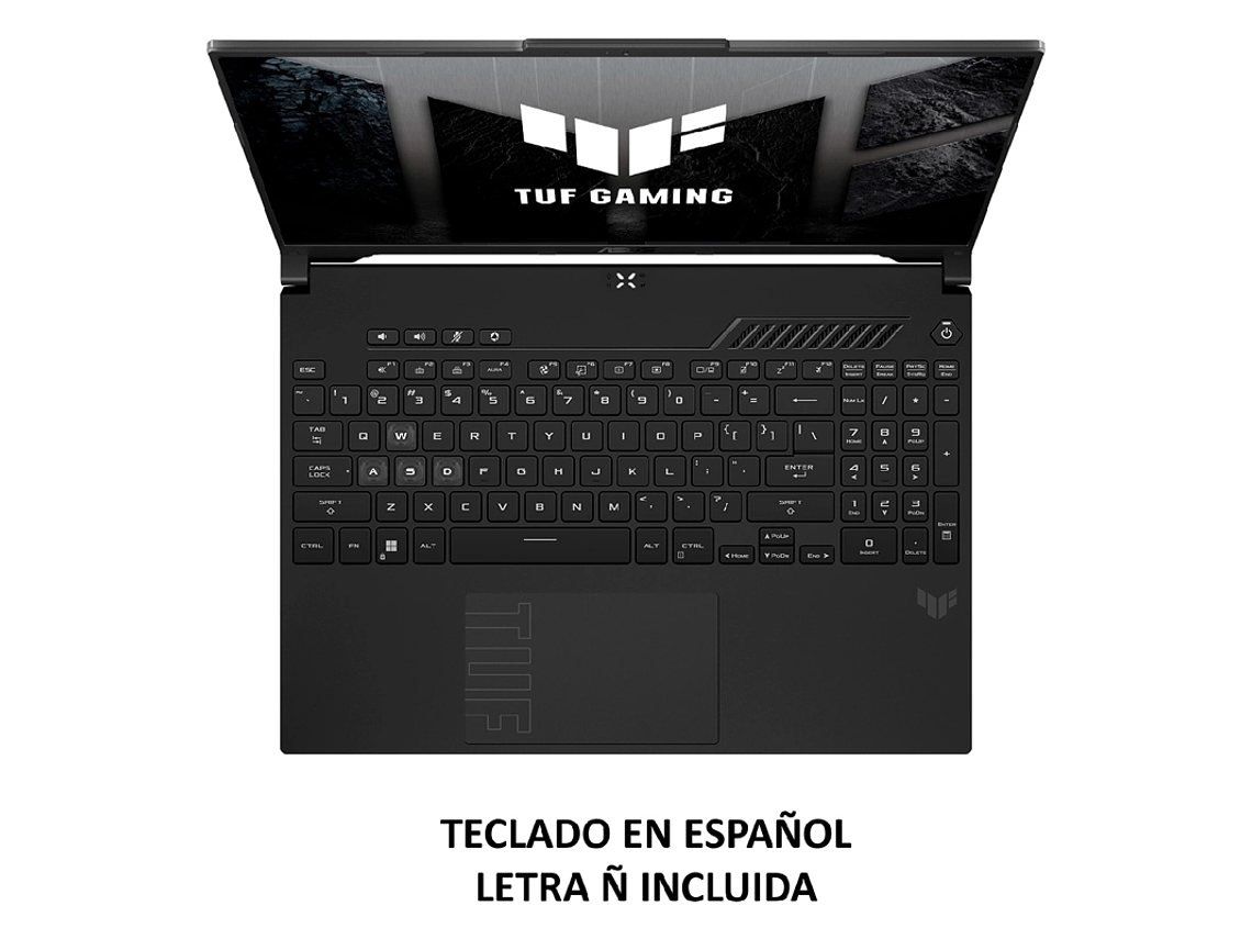 NOTEBOOK GAMER ASUS TUF F16 FX607VJ-RL028W INTEL CORE 5 8 GB RAM 512 GB SSD NVIDIA RTX 3050 16