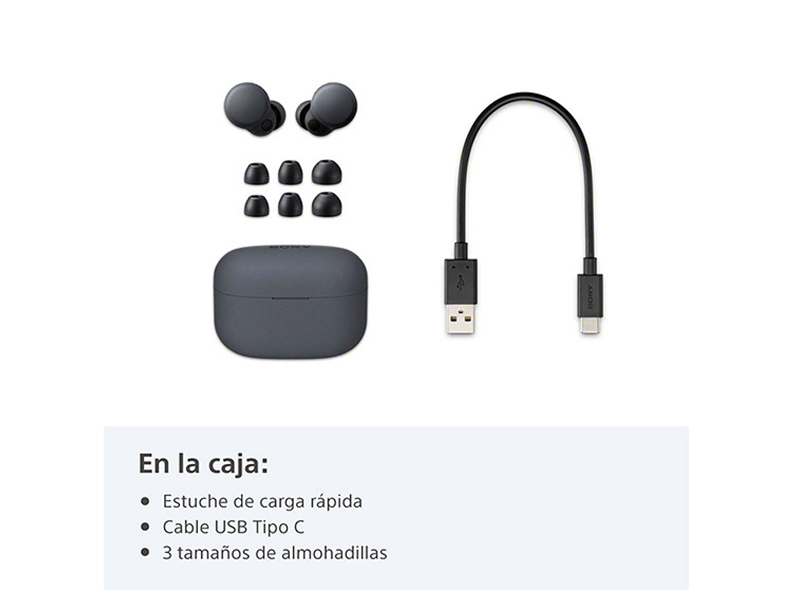 AUDÍFONOS SONY LINKBUDS S WFLS900N BLANCO 6