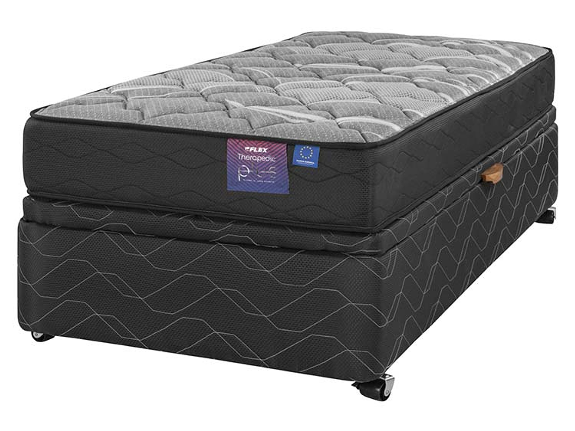 CAMA BAUL FLEX THERAPEDIC PLUS 1 PL 2
