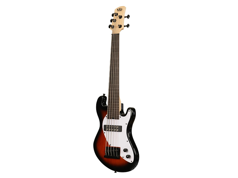 U-BASS KALA CUERPO SÓLIDO 5 CUERDAS FRETLESS TOBACCO BURST UBASS-SB5-TB-FL 3