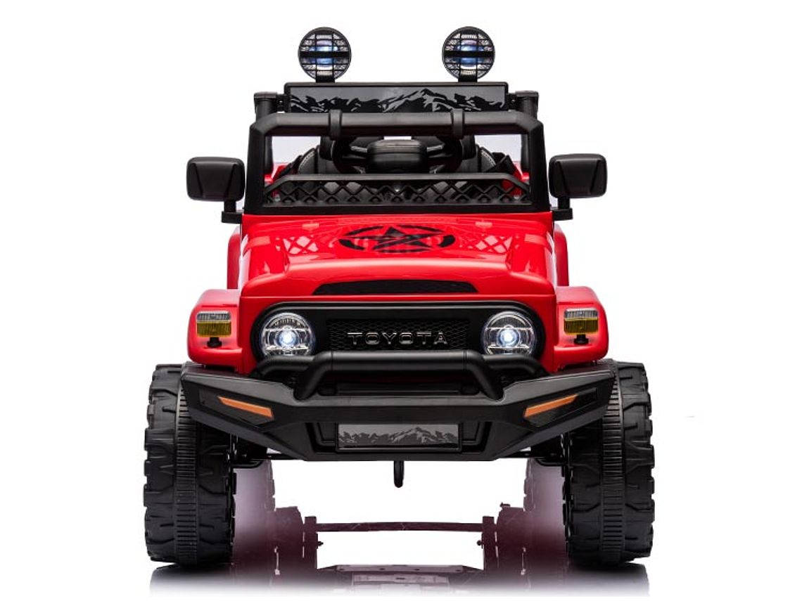JEEP A BATERIA KIDSCOOL TOYOTA FJ CRUSIER ROJO 12V 5