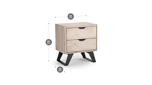 VELADOR CULVER MADERA BEIGE