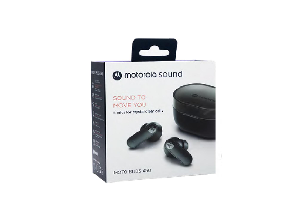 AUDIFONOS BLUETOOTH INEAR MOTOBUDS MB450 NEGRO 3