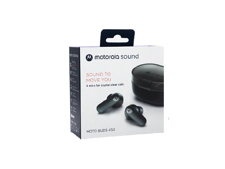 AUDIFONOS BLUETOOTH INEAR MOTOBUDS MB450 NEGRO 3