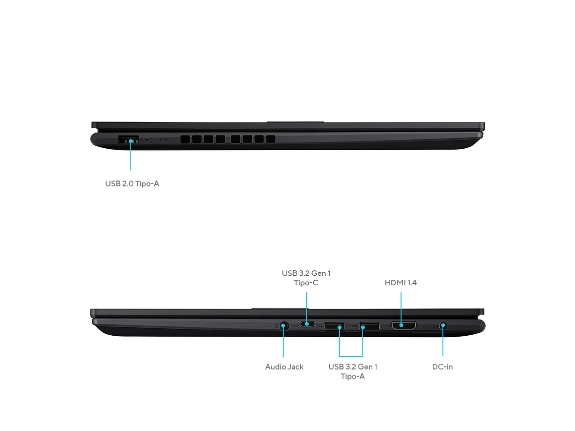 NOTEBOOK ASUS VIVOBOOK INTEL CORE I5 8GB RAM 256GB SSD 16'