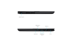 NOTEBOOK ASUS VIVOBOOK INTEL CORE I5 8GB RAM 256GB SSD 16'