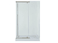 SHOWER DOOR 120X80CM 6MM MAMPARA RECTANGULAR | BLANCO - Miniatura 2