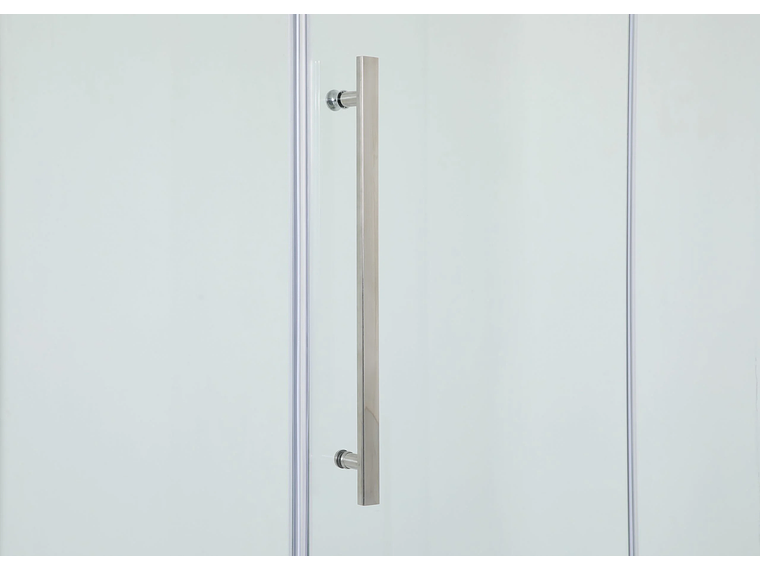 SHOWER DOOR 120X80CM 6MM MAMPARA RECTANGULAR | BLANCO 4