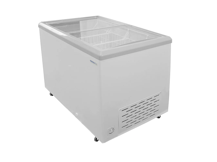 CONSERVADORA HORIZONTAL PUERTA DE VIDRIO 450 LTS NORKALT 2