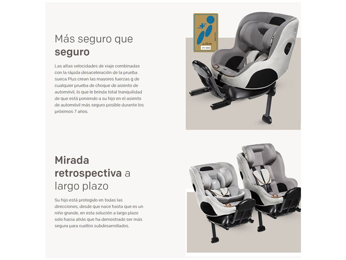 SILLA BUTACA JOIE C2103 GRIS 9