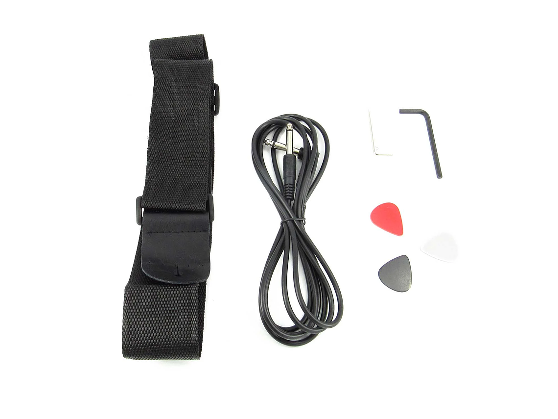 BAJO ELÉCTRICO FIDDLER SUNBURST + AMPLIFICADOR 20W 6