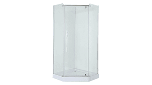SHOWER DOOR 90X90CM 6MM MAMPARA DIAMANTE | BLANCO