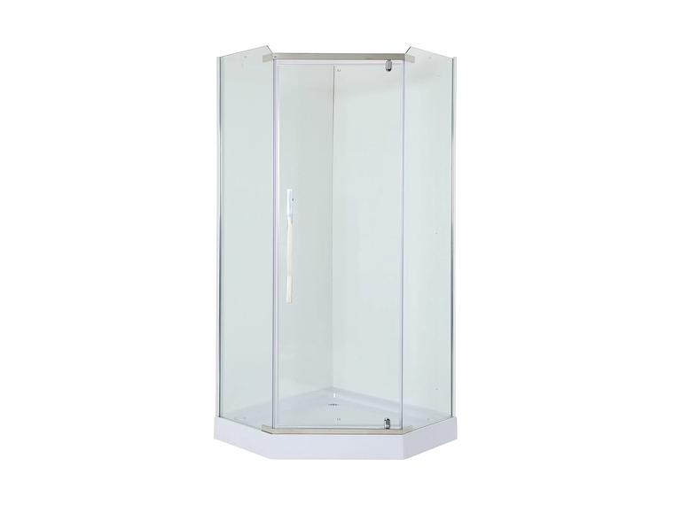 SHOWER DOOR 90X90CM 6MM MAMPARA DIAMANTE | BLANCO 2