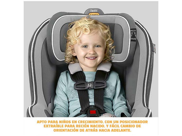 SILLA AUTO CHICCO SILLA CONVERTIBLE NEXTFIT ZIP CARBON GRIS 3