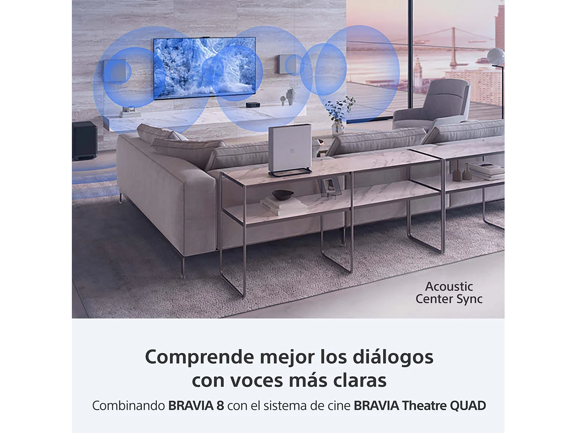 OLED BRAVIA 8 4K ULTRA HDR GOOGLE TV 55' 6