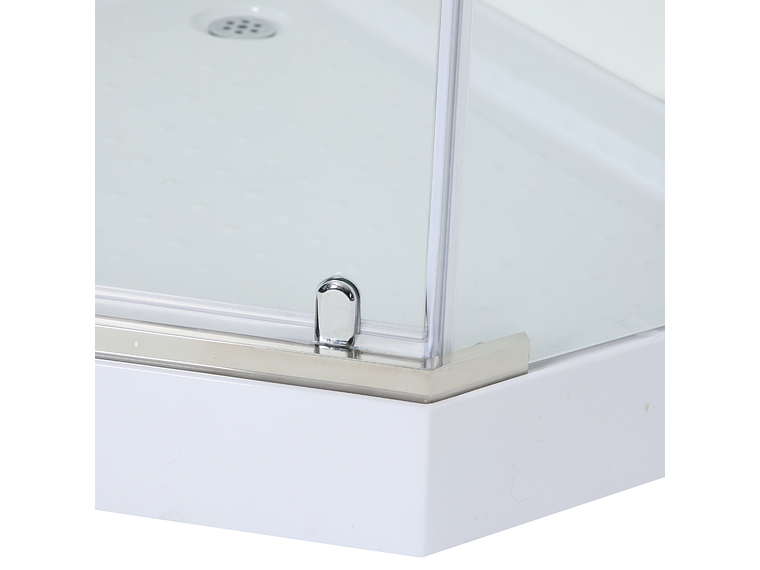 SHOWER DOOR 90X90CM 6MM MAMPARA DIAMANTE | BLANCO 4