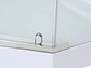 SHOWER DOOR 90X90CM 6MM MAMPARA DIAMANTE | BLANCO - Miniatura 4