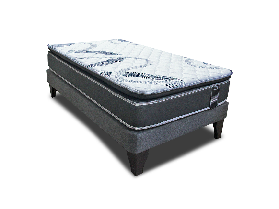 CAMA EUROTOP ONE SIDE 1 PLAZA BOX 2