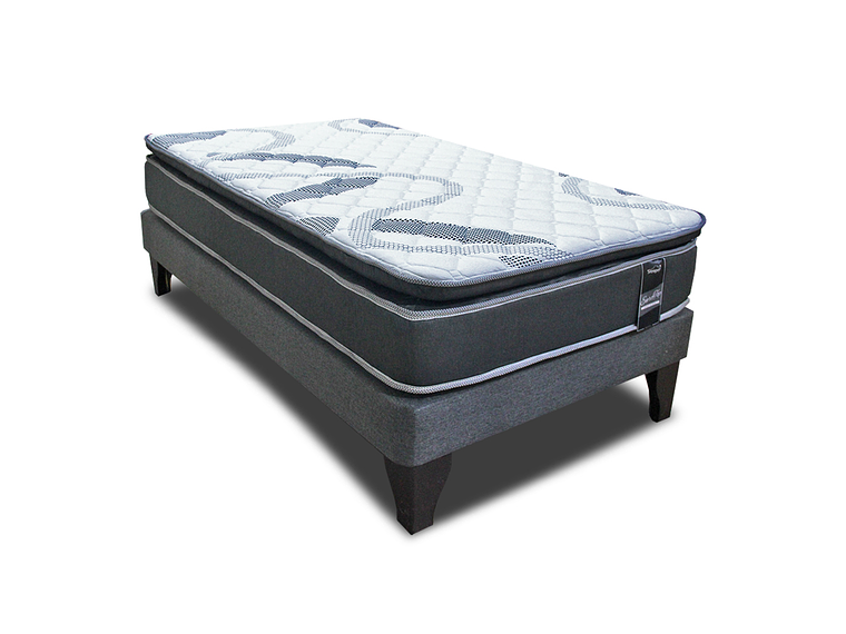 CAMA EUROTOP ONE SIDE 1 PLAZA BOX 2