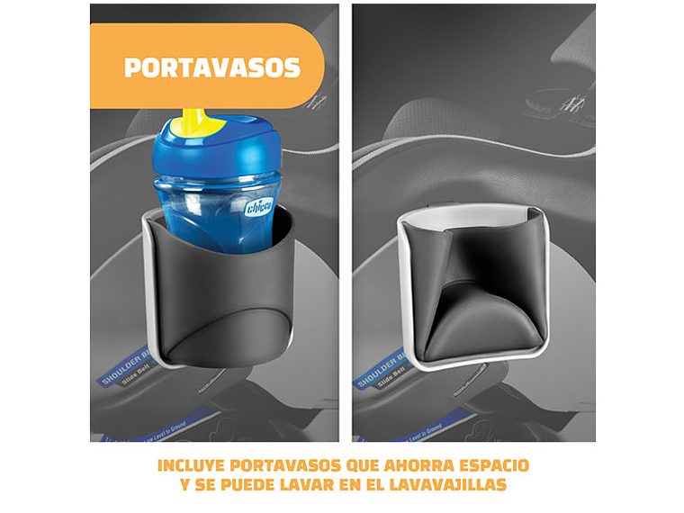 SILLA AUTO CHICCO SILLA CONVERTIBLE NEXTFIT ZIP CARBON GRIS 5