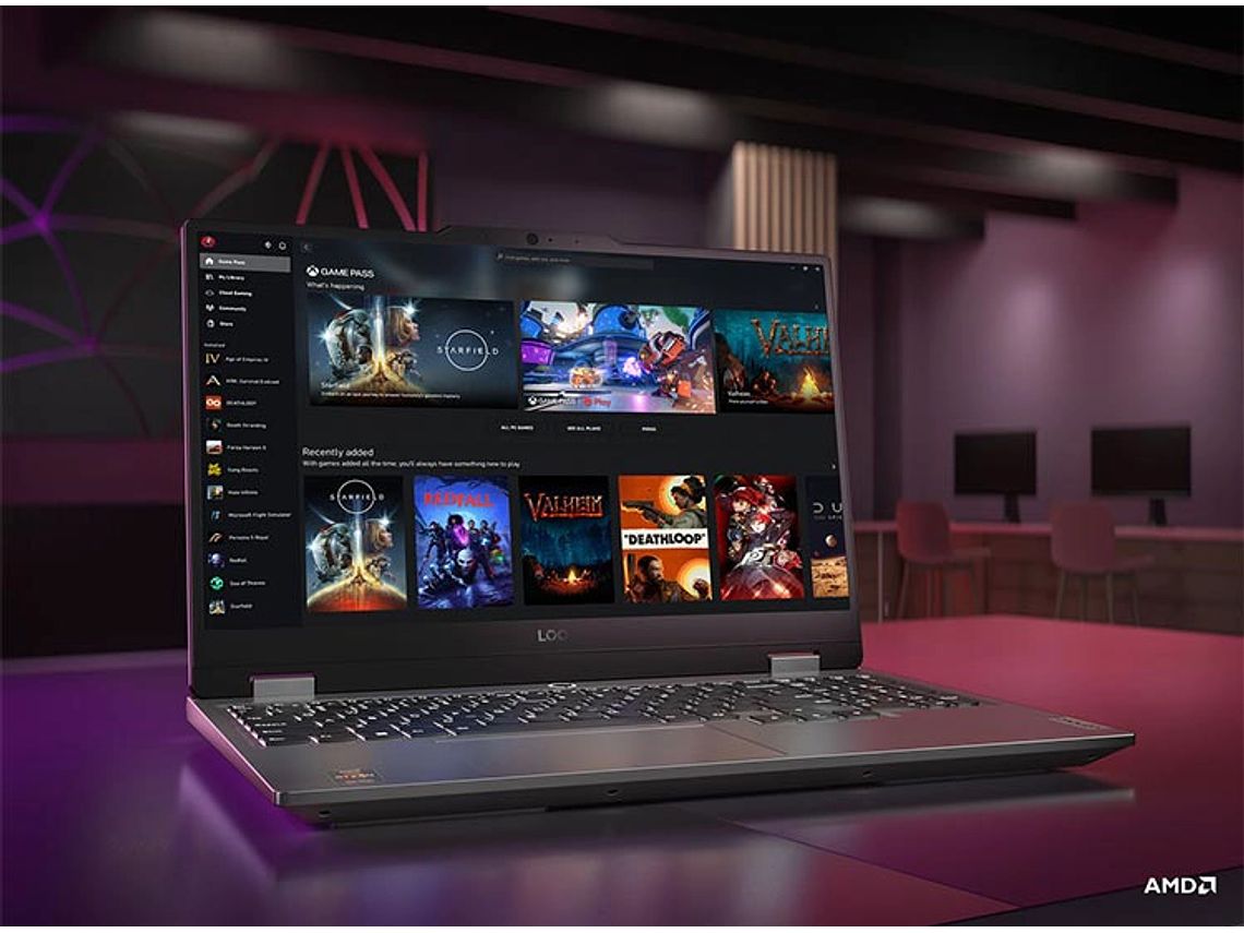 NOTEBOOK GAMER LENOVO LOQ 15ARP9 AMD RYZEN 7 24GB RAM 512GB SSD NVIDIA RTX4050 15.6” 9