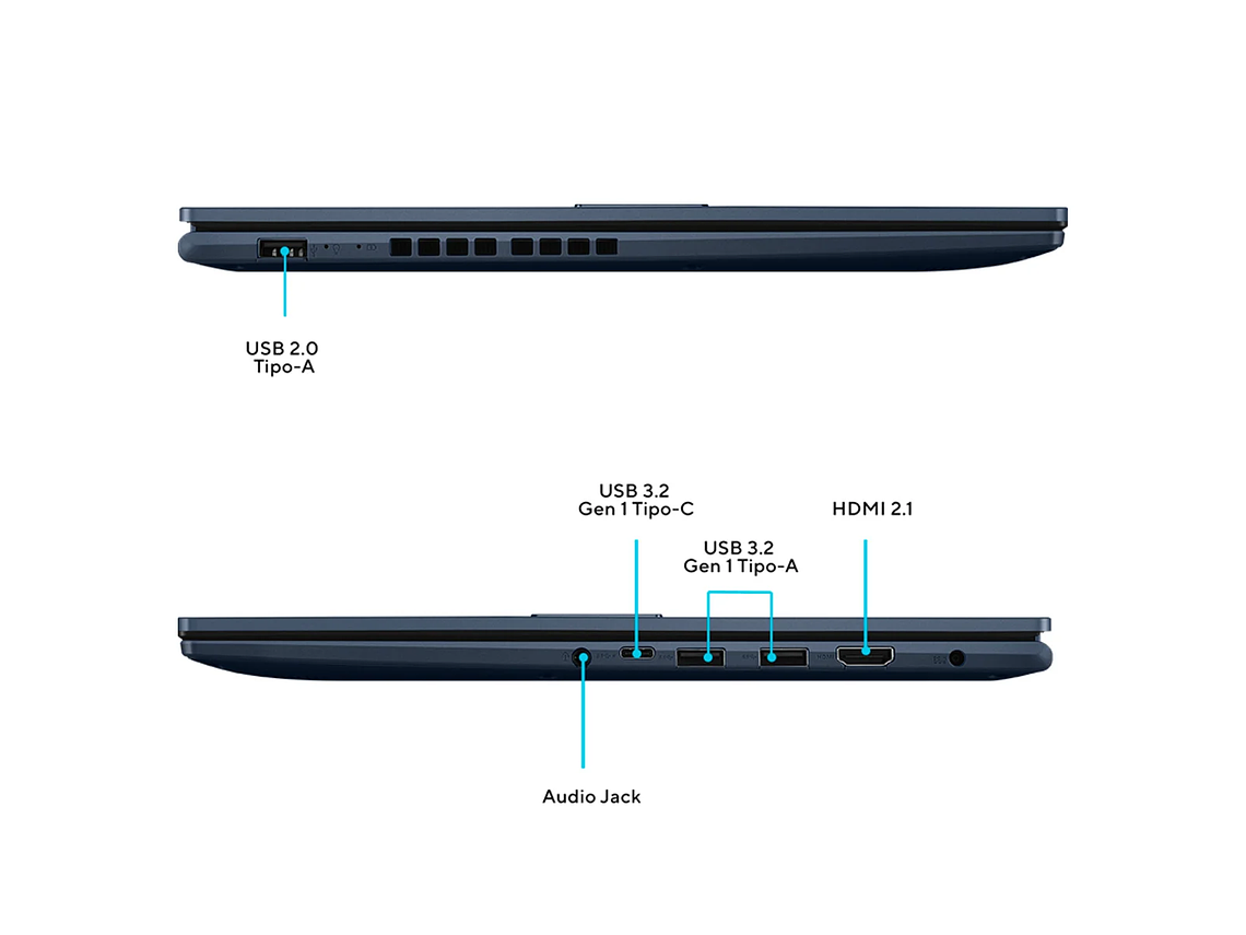 NOTEBOOK ASUS VIVOBOOK 15 X1502VA-NJ799W INTEL CORE I7 16 GB RAM 512 GB SSD 15.6