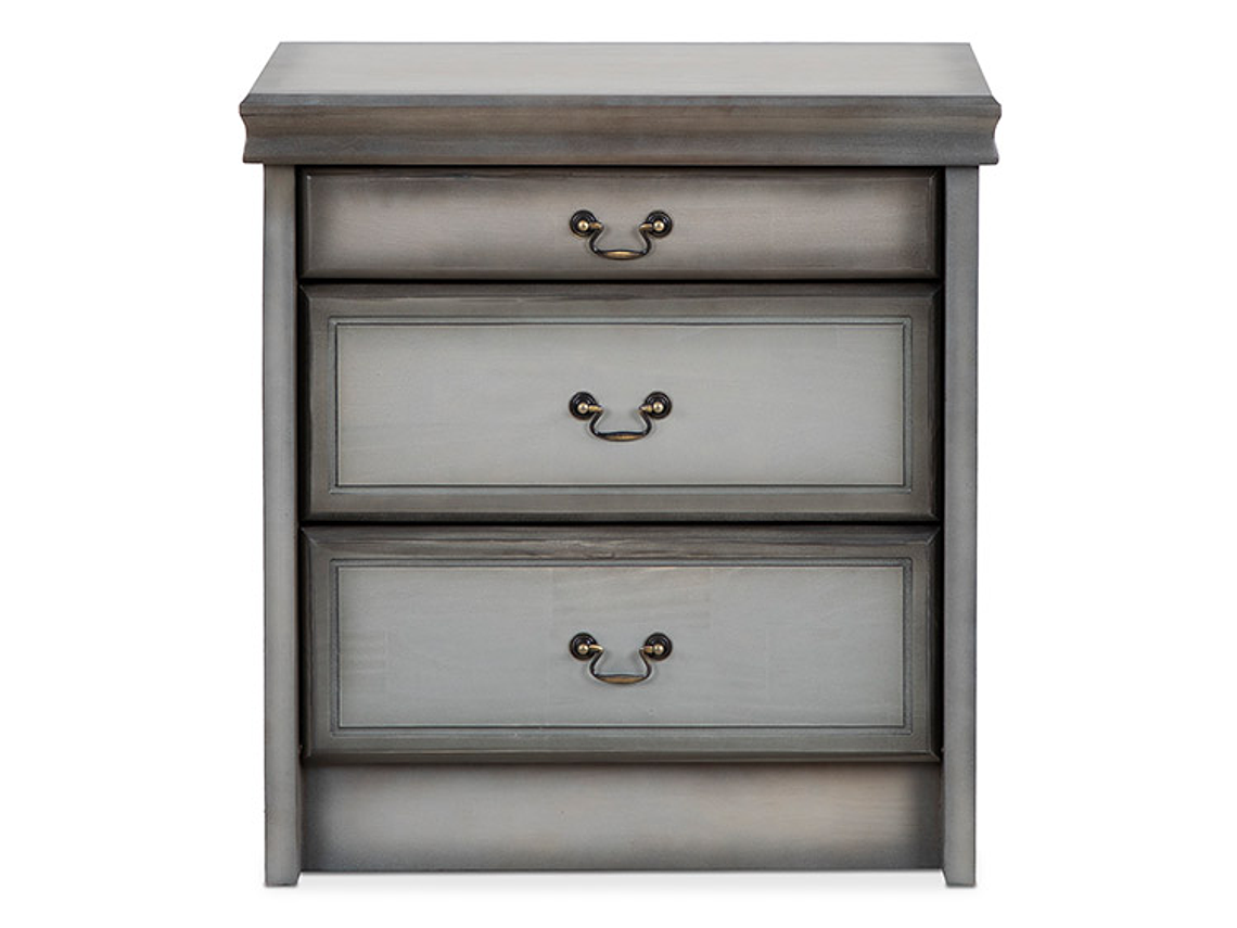 VELADOR CIC TÁMESIS ALPINO MADERA 3 CAJONES CAFÉ CLARO 1