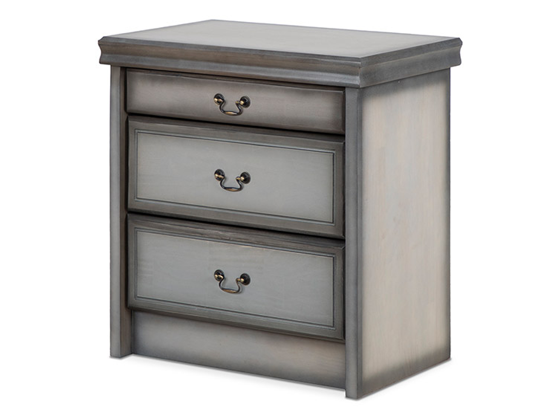 VELADOR CIC TÁMESIS ALPINO MADERA 3 CAJONES CAFÉ CLARO 2