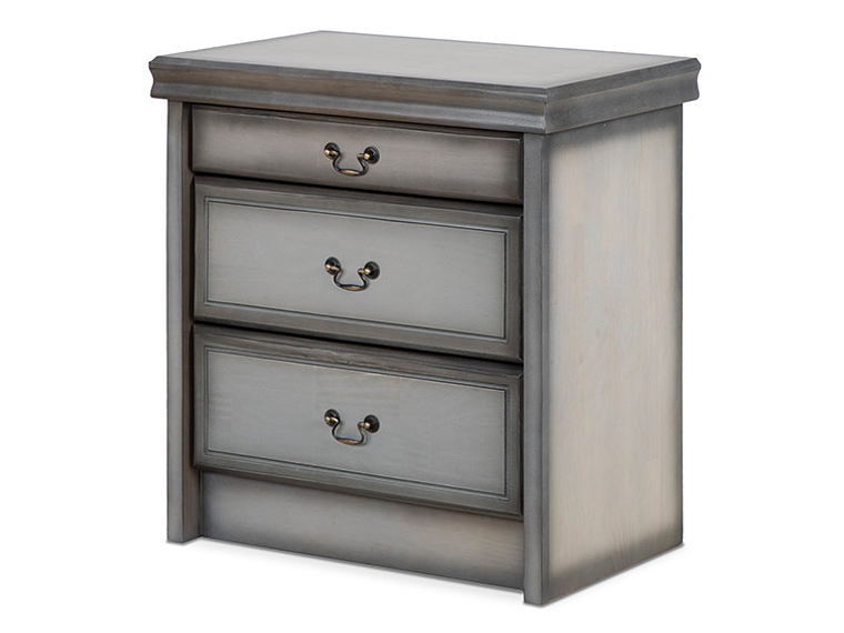 VELADOR CIC TÁMESIS ALPINO MADERA 3 CAJONES CAFÉ CLARO 2