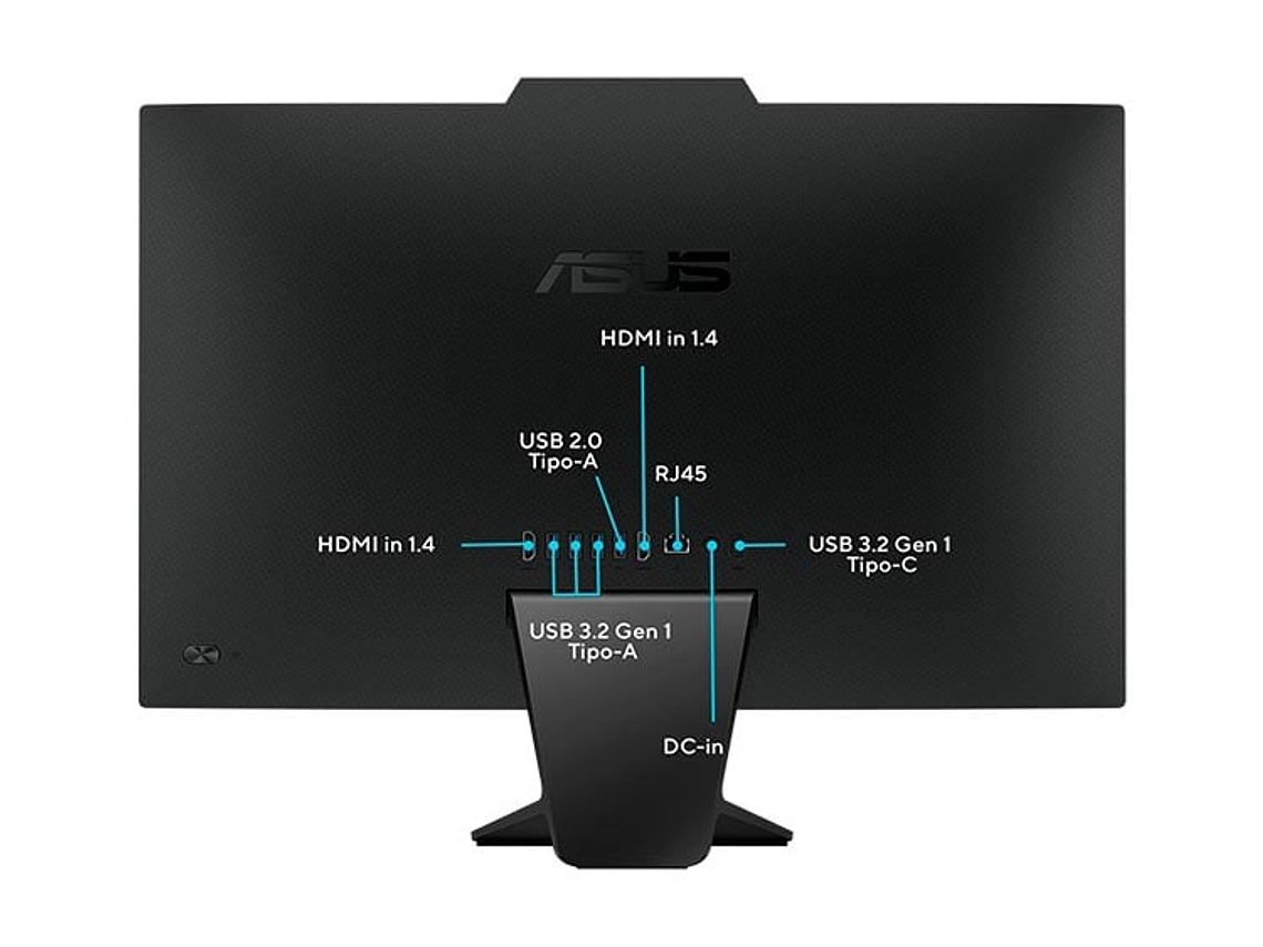 ALL IN ONE ASUS A3402WVAK-BPC074W INTEL CORE I3 16GB RAM 512GB SSD 23.8
