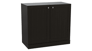 BAR EXTENSIBLE 2 PUERTAS 1 CAJON FM-011N NEGRO
