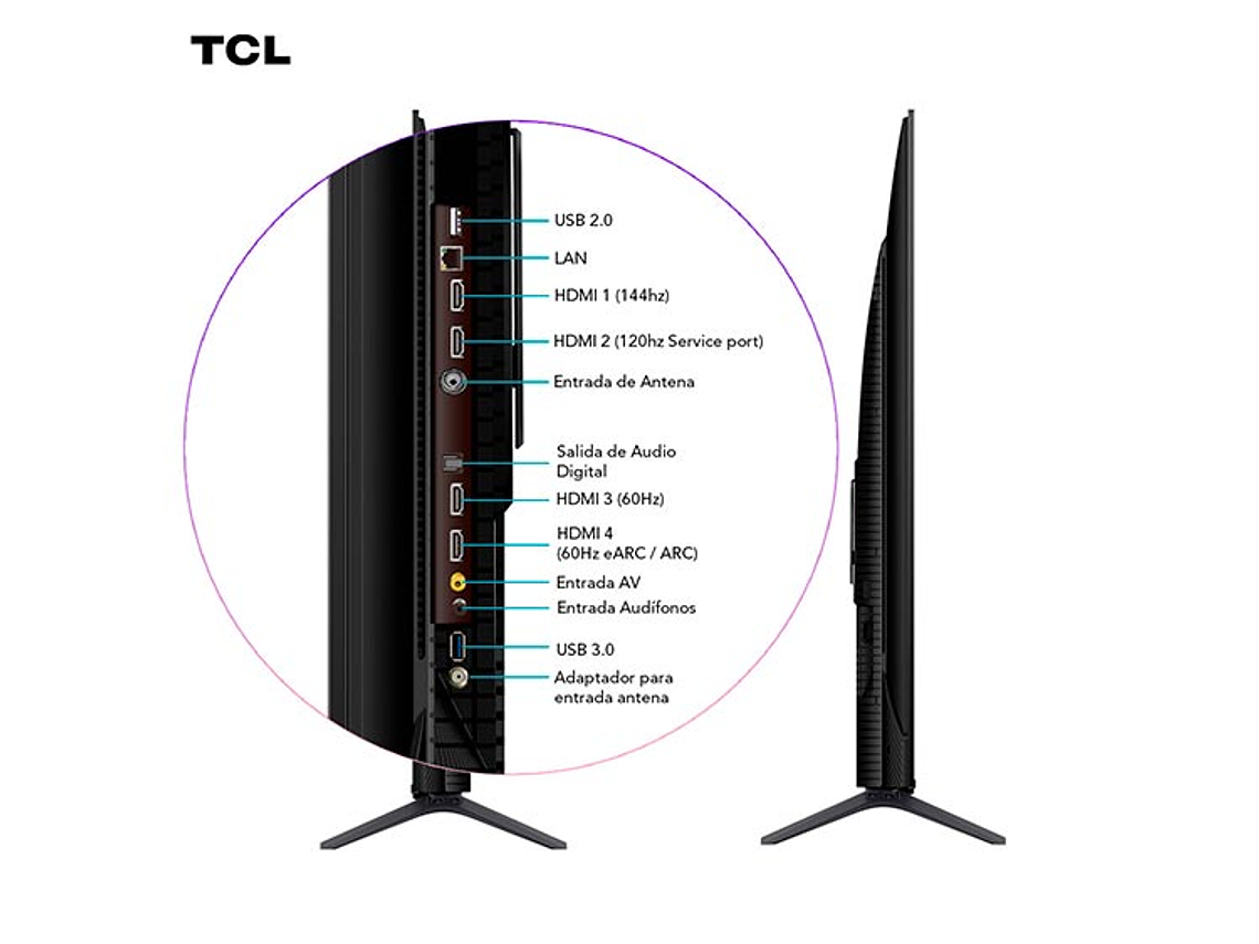SMART TV TCL QLED UHD 4K 98