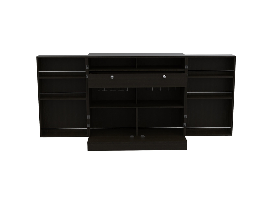 BAR EXTENSIBLE 2 PUERTAS 1 CAJON FM-011N NEGRO 4