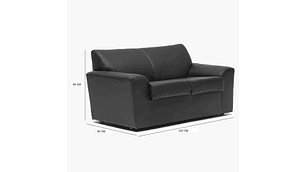 LIVING MILAN 3-2CPOS NEGRO