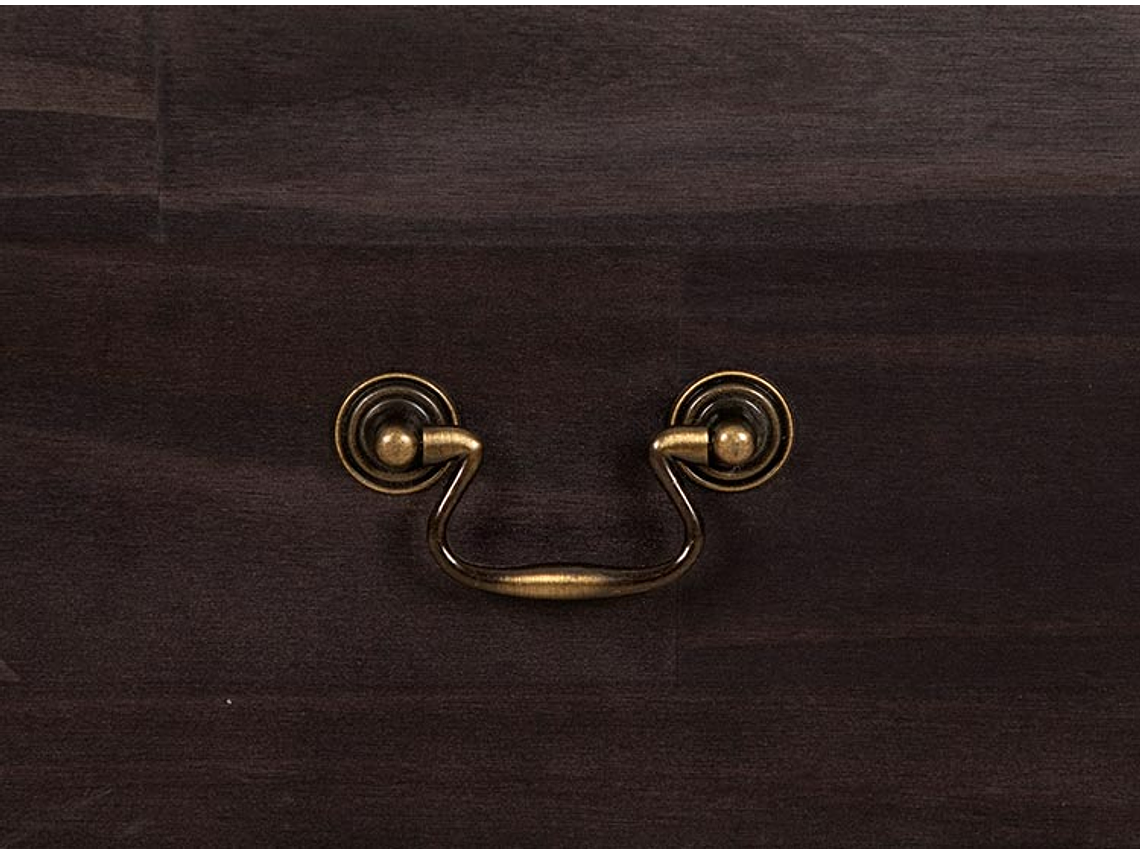 VELADOR CIC MIRO MADERA 2 CAJONES NEGRO 4