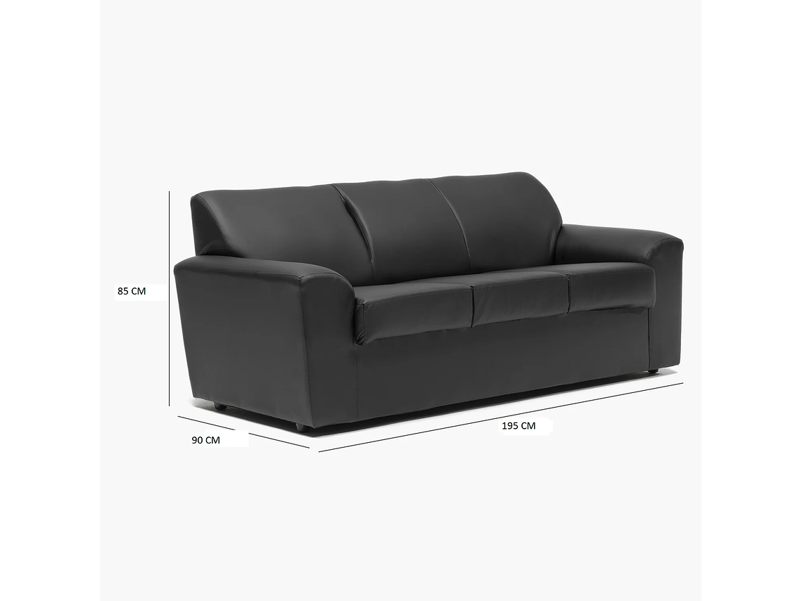 LIVING MILAN 3-2CPOS NEGRO 4