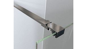 MAMPARA DE PANEL FIJO TEKA TIMMOR CRISTAL 6 MM 195 X 80 CM