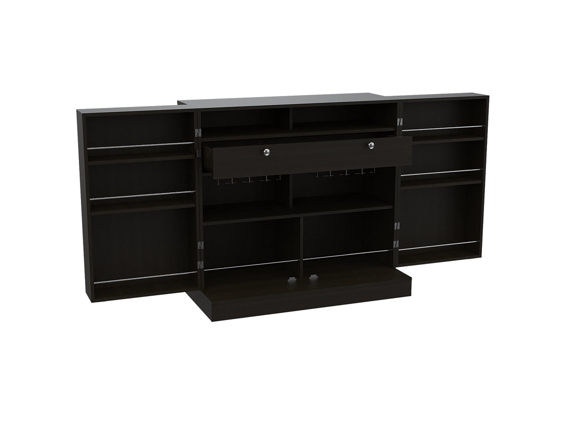 BAR EXTENSIBLE 2 PUERTAS 1 CAJON FM-011N NEGRO 8