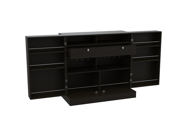 BAR EXTENSIBLE 2 PUERTAS 1 CAJON FM-011N NEGRO 8