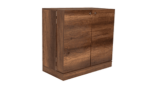 BAR EXTENSIBLE 12 BOTELLEROS 2 PUERTA FM-012O CAFÉ OSCURO