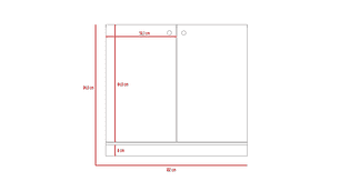 BAR EXTENSIBLE 12 BOTELLEROS 2 PUERTA FM-012O CAFÉ OSCURO