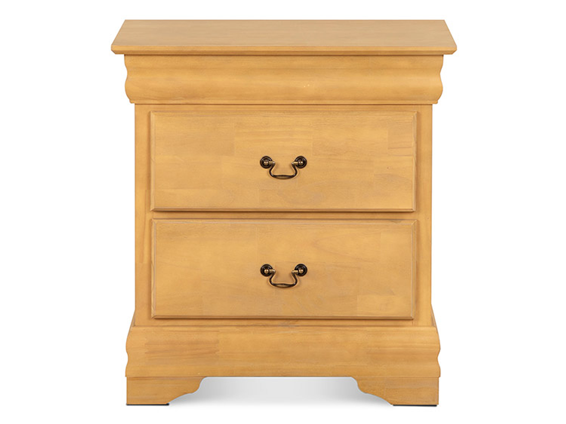 VELADOR CIC MIRO MADERA 2 CAJONES MOSTAZA 1