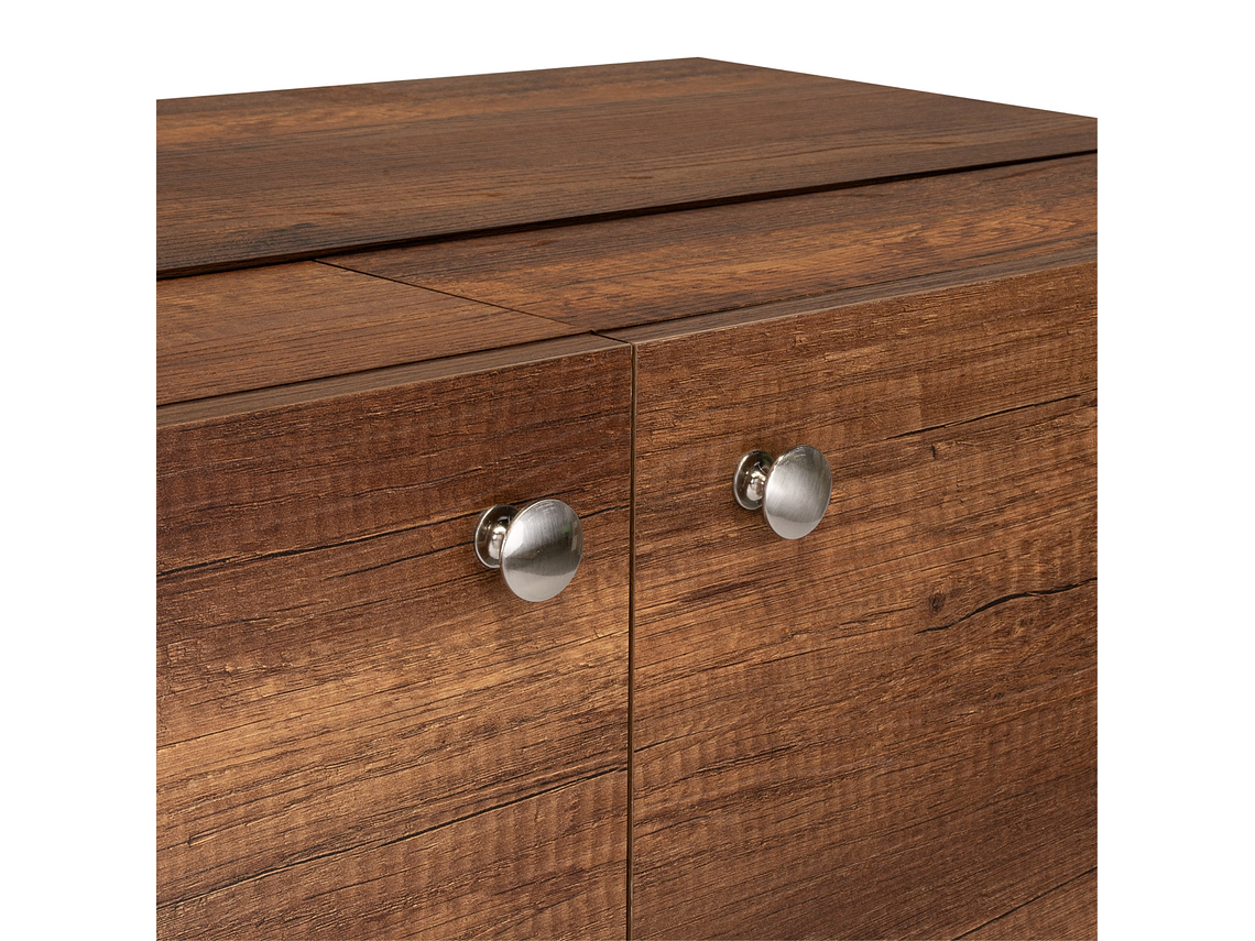 BAR EXTENSIBLE 12 BOTELLEROS 2 PUERTA FM-012O CAFÉ OSCURO 6