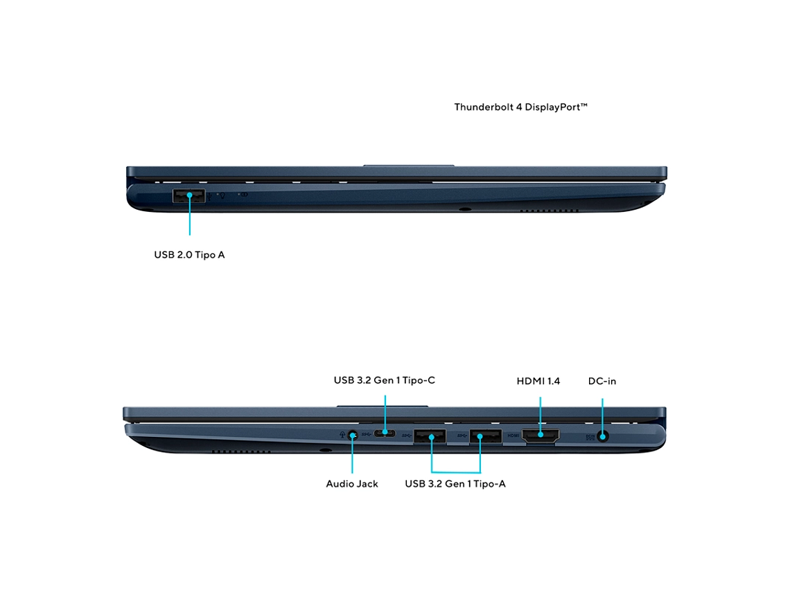 NOTEBOOK ASUS VIVOBOOK 14 X1404VA-NK758W INTEL CORE I5 16 GB RAM 512 GB SSD 14