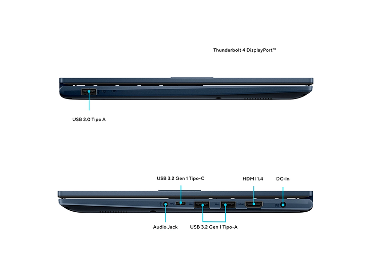 NOTEBOOK ASUS VIVOBOOK 14 X1404VA-NK758W INTEL CORE I5 16 GB RAM 512 GB SSD 14