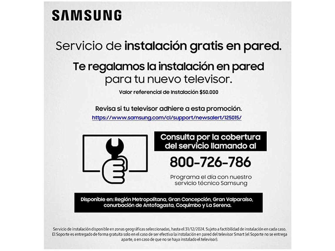 TELEVISOR SMART TV SAMSUNG 4K UHD 65