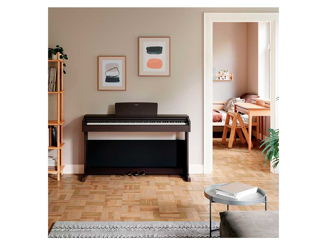 PIANO YAMAHA DIGITAL CON SILLÍN ARIUS YDP-145R ROSEWOOD 3