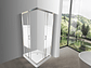 SHOWER DOOR ELEGANT JOYTEK LÍNEAS RECTAS CON RECEPTÁCULO 90X90 CM - Miniatura 2
