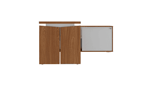 ESCRITORIO RÖDLER RD1095 PROFESIONAL CAFÉ BLANCO