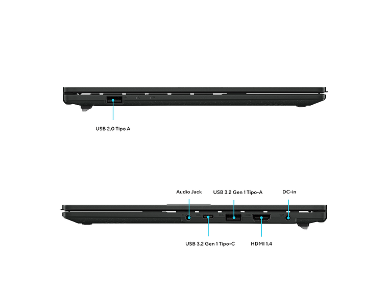 NOTEBOOK ASUS VIVOBOOK GO 14 RYZEN 5 16GB RAM 512GB SSD 14 3